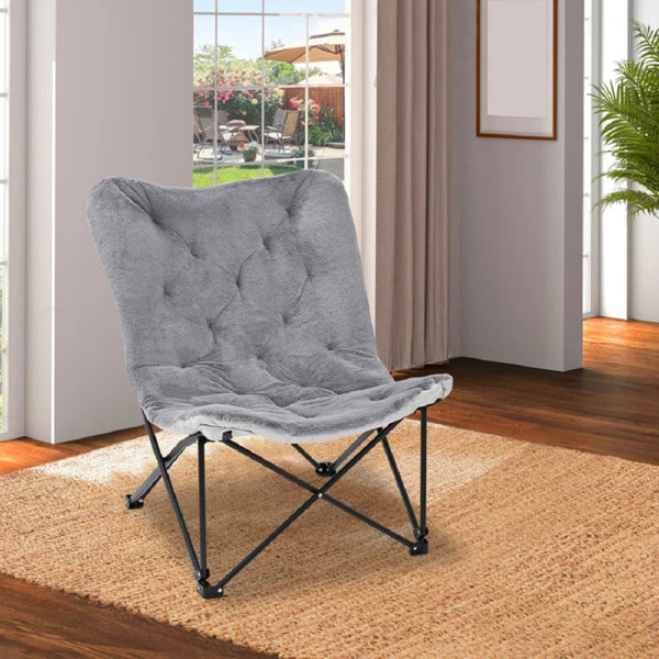 Arlmont & Co. Razim XXL Comfy Living Room Chair, Oversized Folding